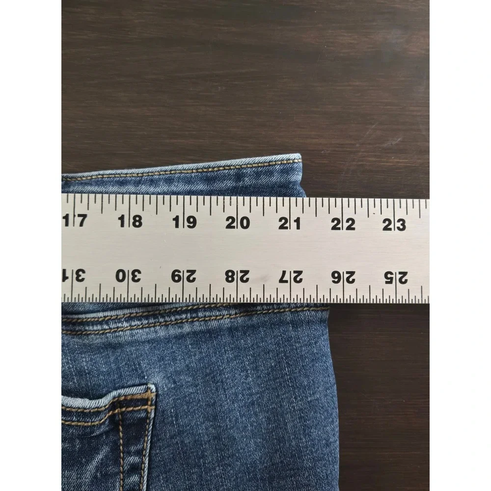 Silver Jeans Suki Skinny Womens Sz 24W 29L Button Fly Stretch Blue‎ Jeans